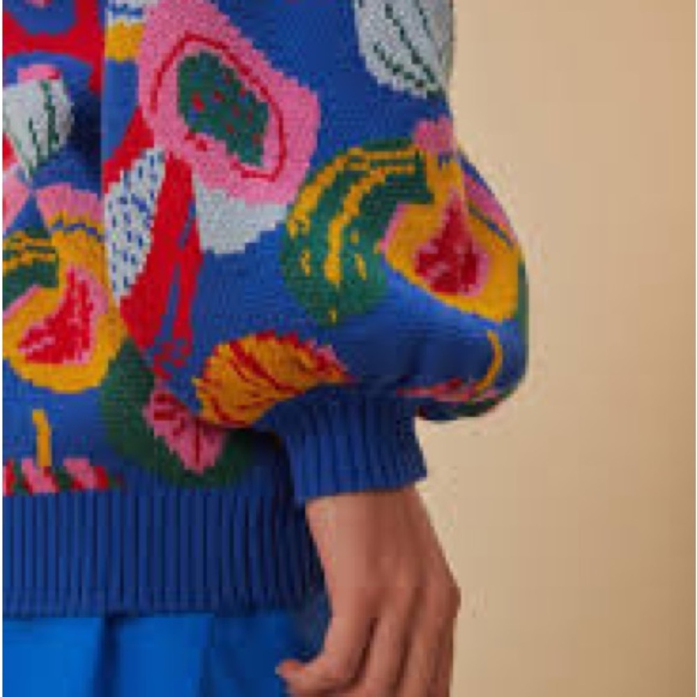 FARM Rio Mixed Prints Knit Cardigan - Picture 2 of 12